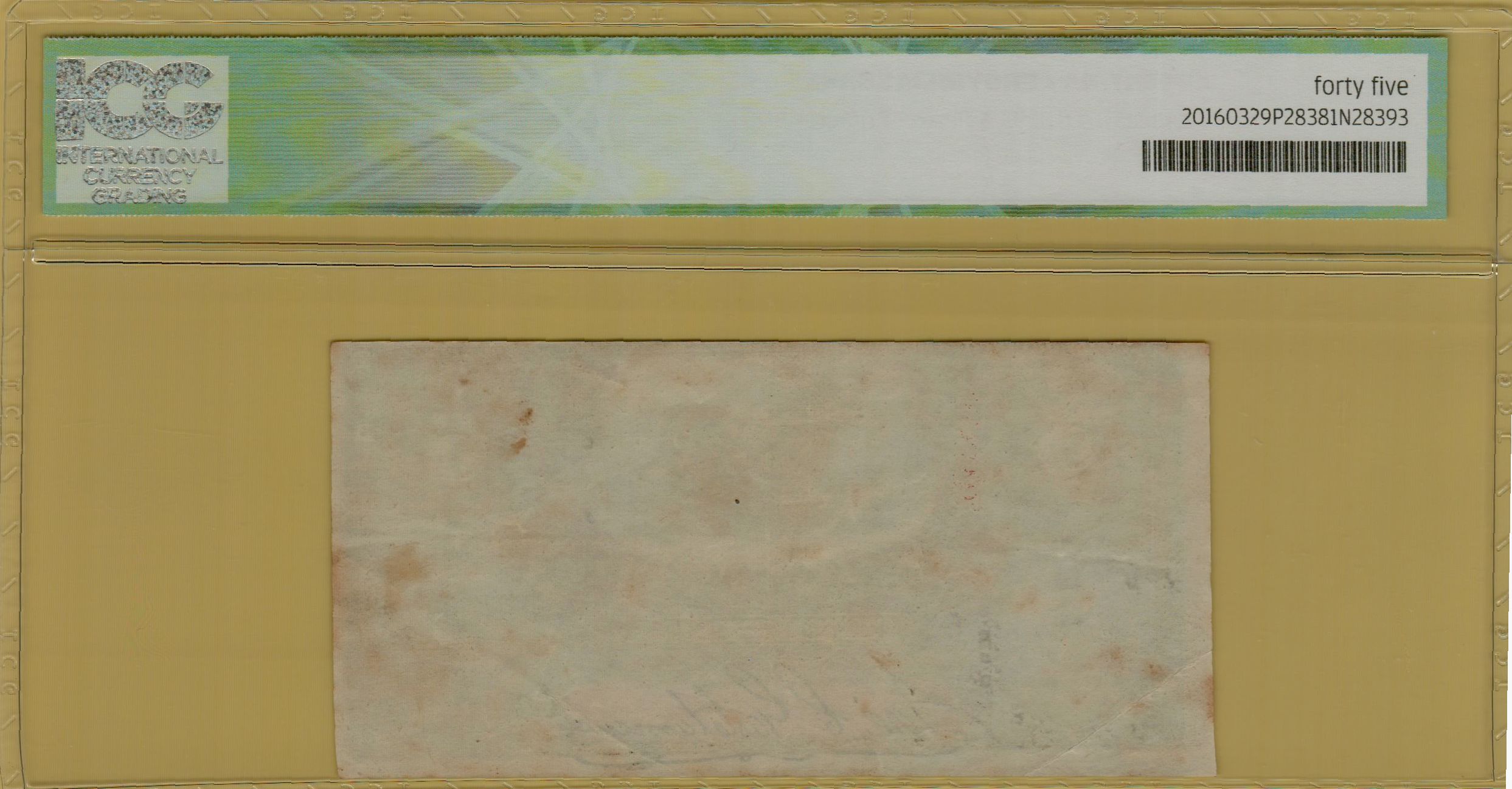 Argentina 5 1869 XF+ PS-482/a <b>[ICG-48]</b>